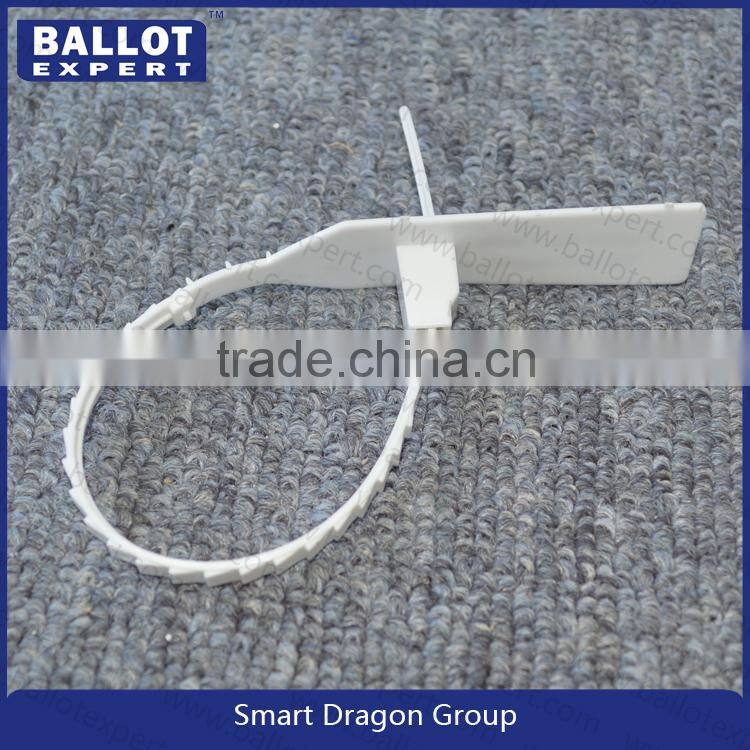 SE-SLP0020 white ballot box seals, box plastic packing seal