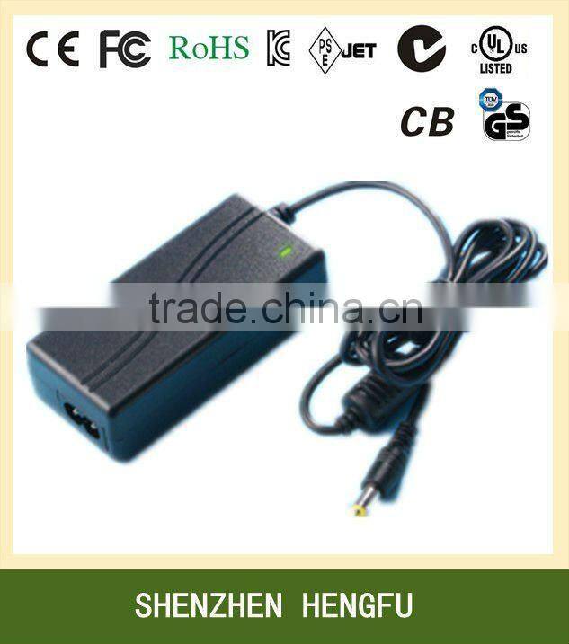 DESKTOP 90-264V AC DC 12V 2.5A CCTV Power Supply 30W