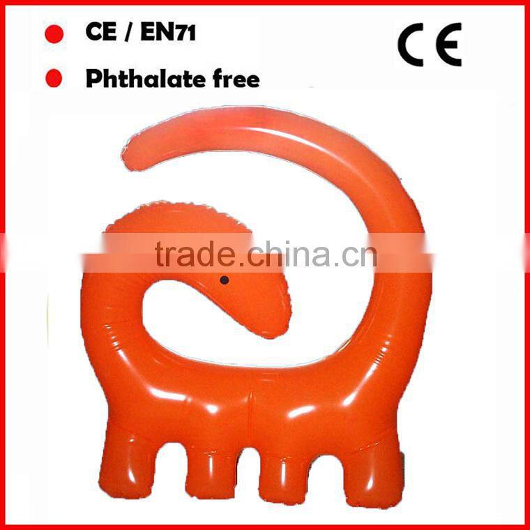 Custom logo printing inflatable animal toys/giant inflatable dolphin for sale