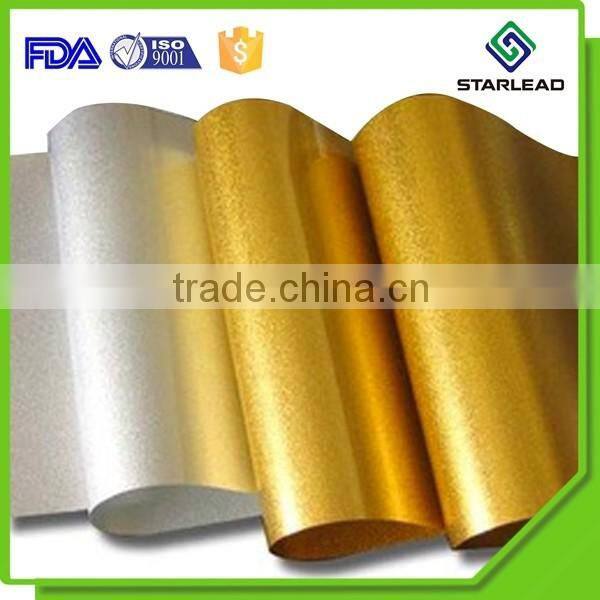 Free Sample color foil paper aluminum foil paper