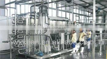 Turnkey project automatic peach puree/jam production machinery include washing,stoning,crushing,pulping machine