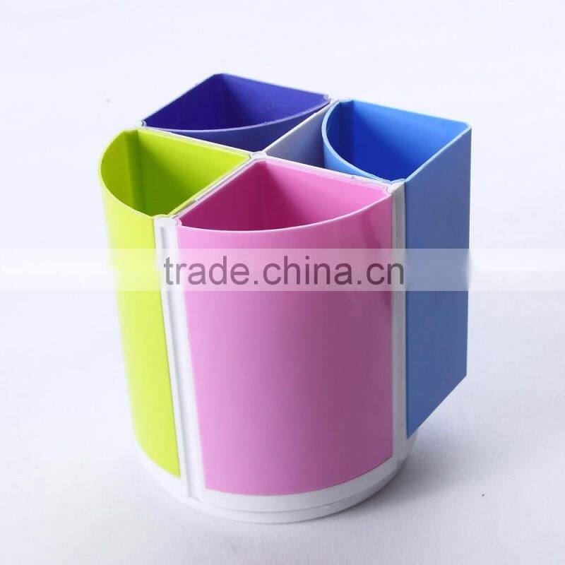Office & school supplies hot selling colourful magic plastic pen holder