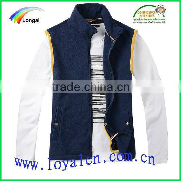 fashion men fleece vest & fleece vest from Shijiazhuang city
