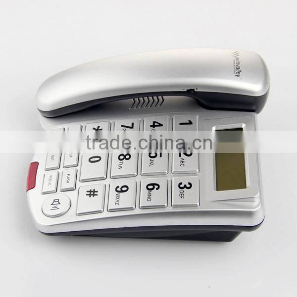 Good quality old man telephone set with speaker volume control