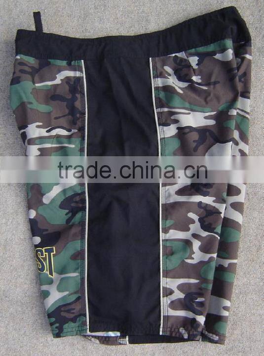 100% polyester sublimation camo mma, fight shorts