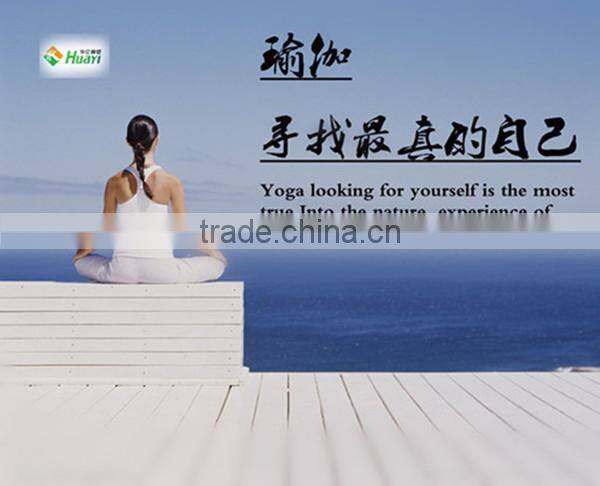 TPE Foam Non-skid Exercise Fitness yoga mat manufacturer