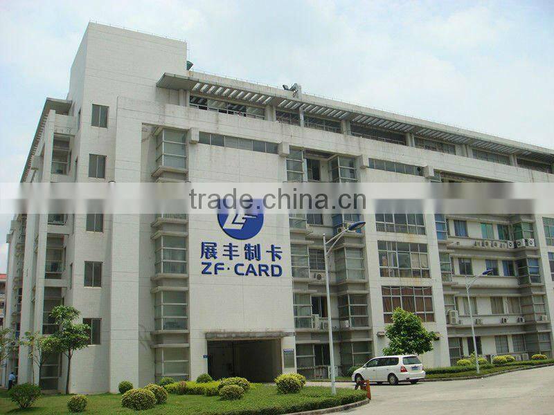 plastic cards pvc 0,76 with transparental card personalization