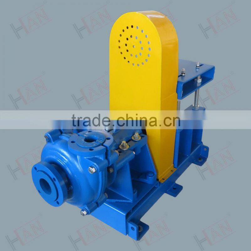 high chrome alloy rubber material slurry pump factory price