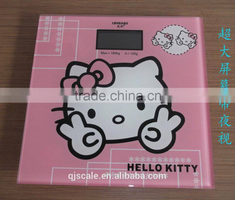 igital Bathroom Scale with LCD display