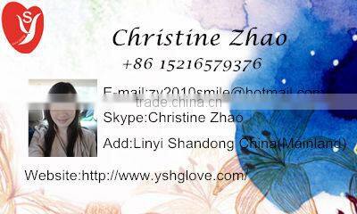 Strong and durable industrial PVC cotton gloves