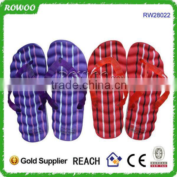 new design high quality EVA china rubber massage slipper