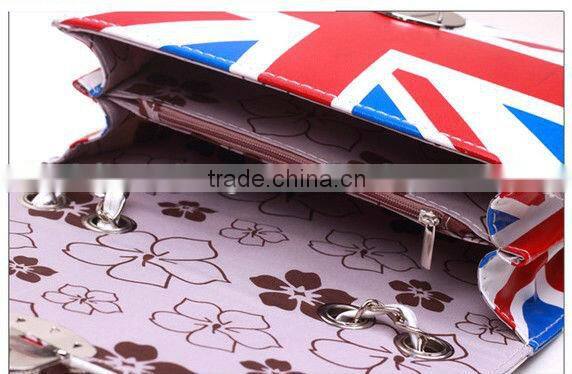 2012 New style flag evening bag, cutch bags, shoulder bags
