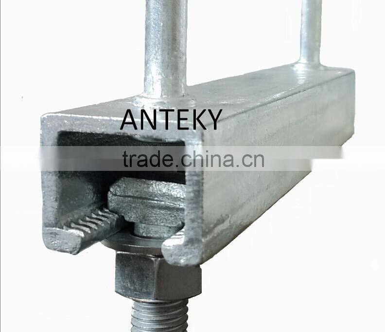 cast in anchor channel