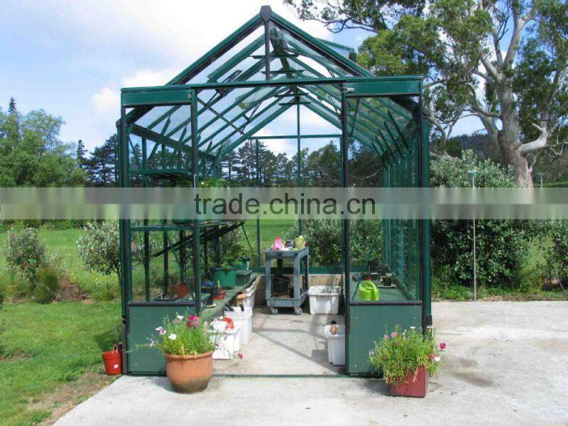home & garden glass greenhouses for agriculture price HX98126