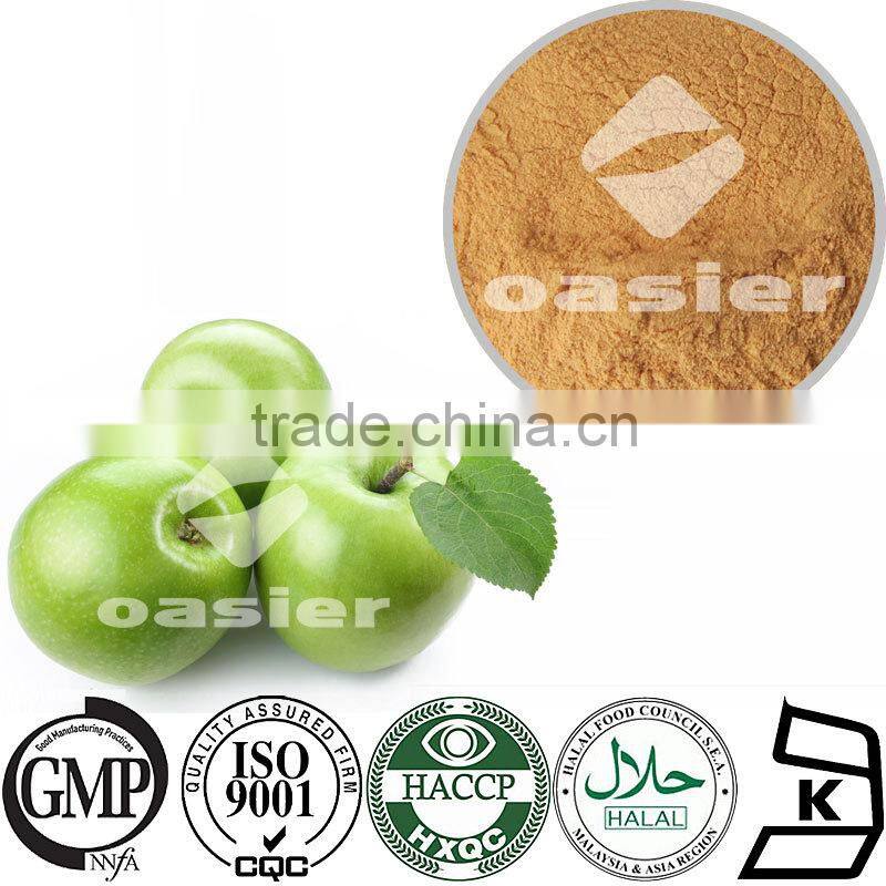 ISO Kosher Certificate UV Nautral (High ORAC) Apple Extract 98% Phloridzin , Procyanidin B2 6%, 98% Phloretin