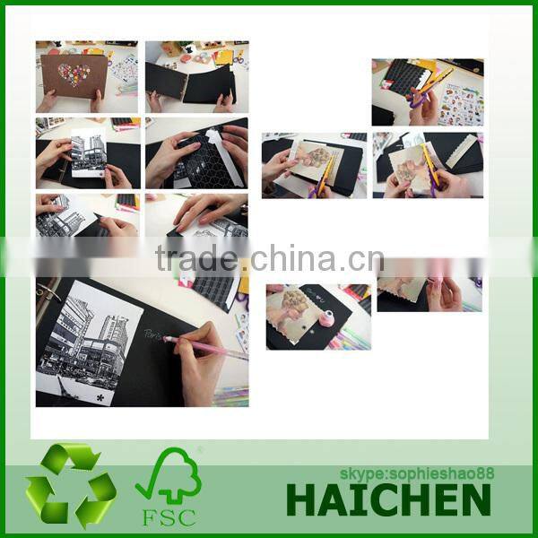 3-ring pocket HUNTER-GREEN album for 504 photos - 4"x6"