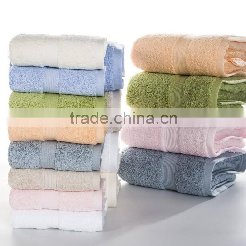 Top grade plain The Egyptian long-staple cotton high thread count bath towels