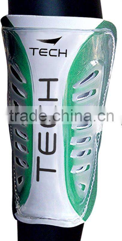 Ventilate soccer shin support
