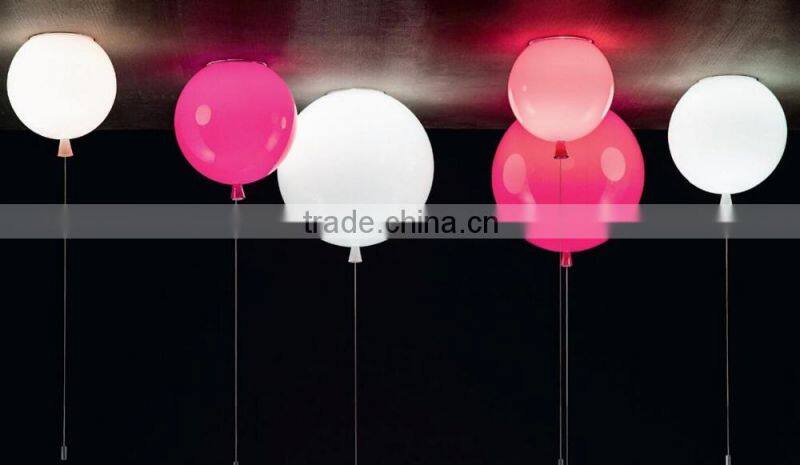 Fancy Glass Ball Electroplating Finish Ceiling Lamp for Home Decoration