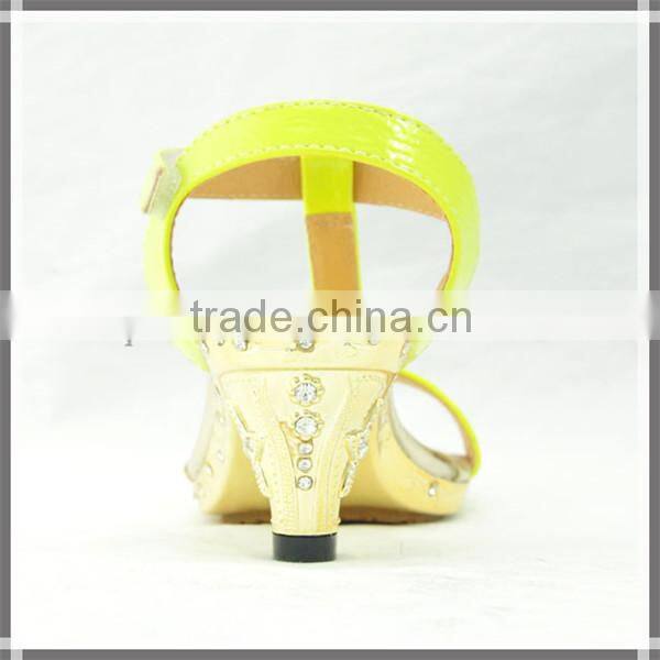 2015 kids high heel sandals high heel shoes