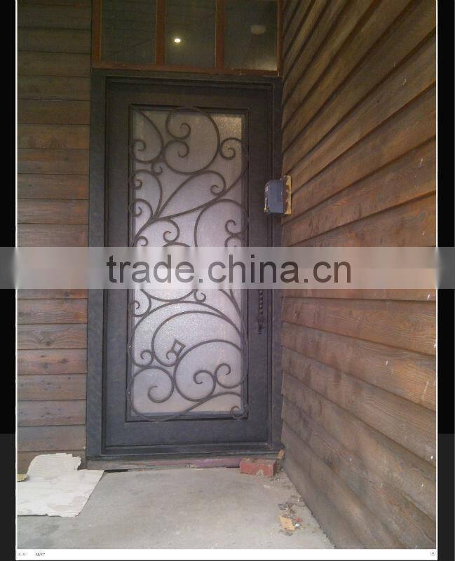 Top-selling handmade forging lobby entrance door
