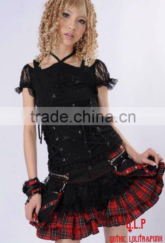 GOTHIC PUNK Lolita LACE QUEEN SHIRT 61194