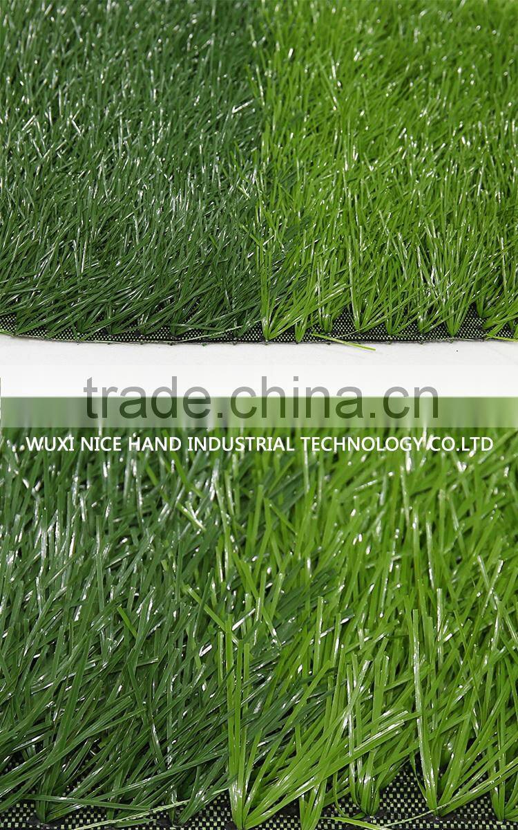 2 tones landscaping turf garden artificial grass