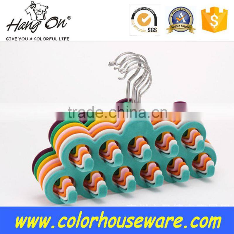 Fancy butterfly Velvet hanger for tie/scarf