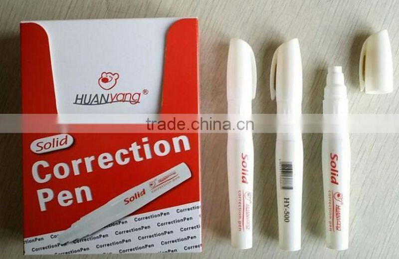 environment-friendly and quick-drying solid correction pen