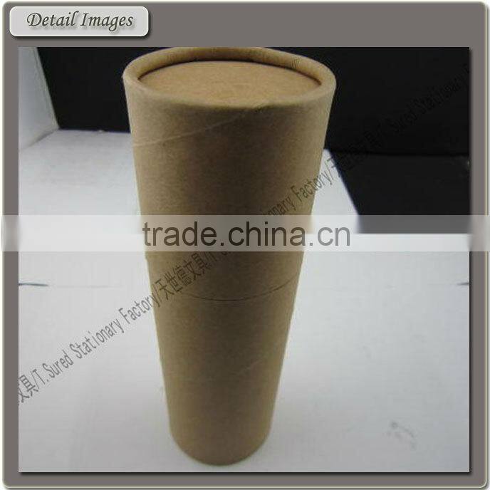 3.5'' Natural Wood Colour Pencil Set With Paper Tube