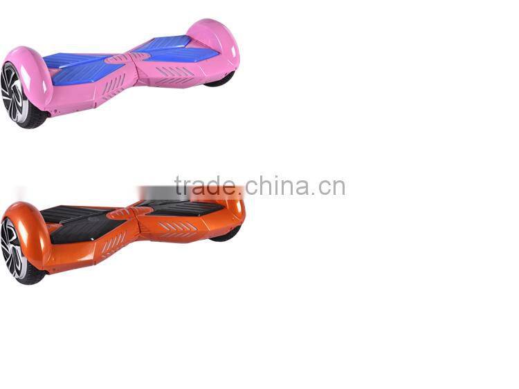 2015 colorful new product smart standing up 2 wheel smart balance scooter board