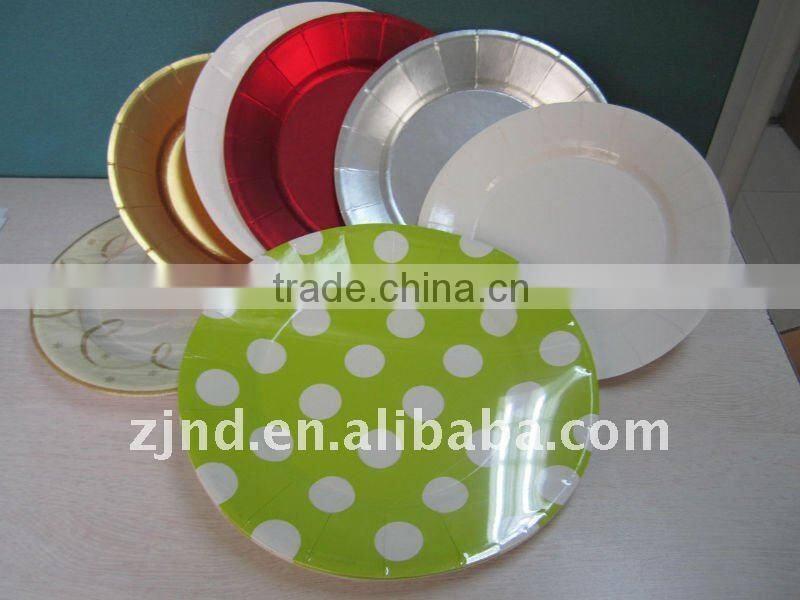 disposable paper plates