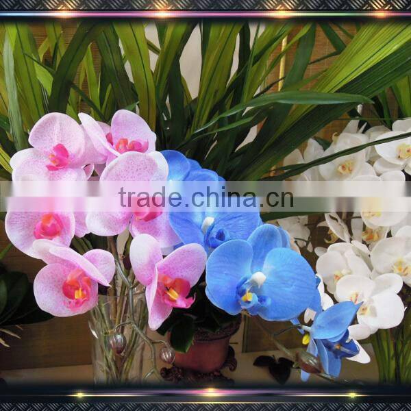 wholesale PU artificial phalaenopsis orchid