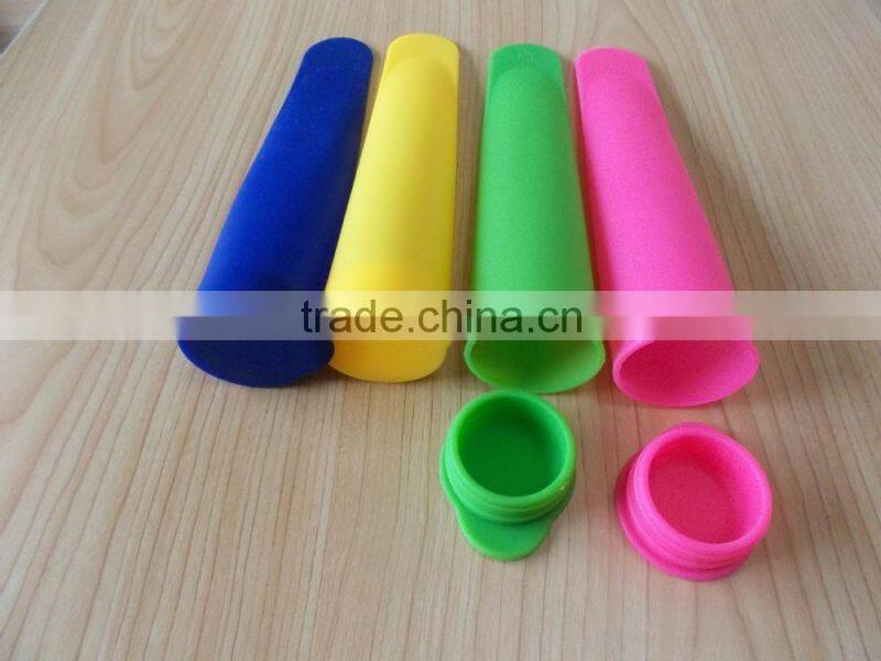 2015 Hot Selling 100% Food Grade Summer Silicone ice Pop Maker