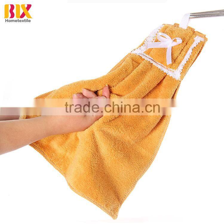 2015 new products microfiber hanging hand towel, hand towel alibaba express new product