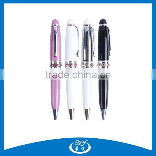 Mini Car Key Metal Twist Ball Pen, Cheap Cute Pens