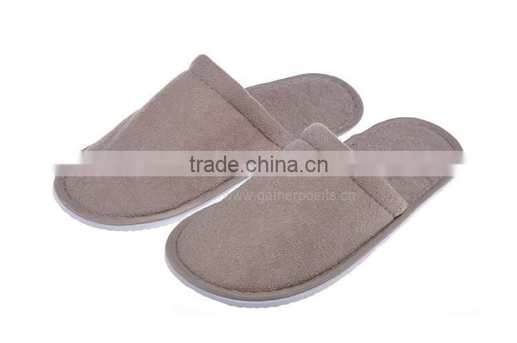 Fantastic Organic Cotton Hotel Terry Cloth Slippers Indoor Slipper