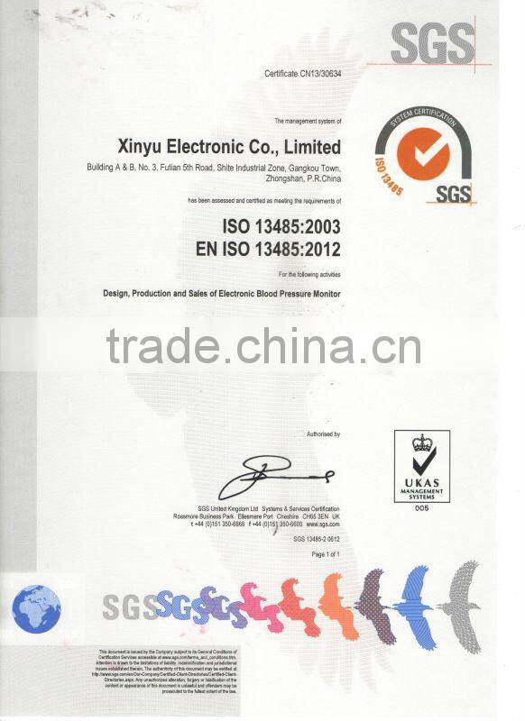 Arm blood pressure monitor, Low noise tech. Auto-Reading 90 group memories