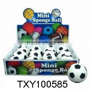 Kids Play PU Ball MINI SPONGE BALL 3"IN BASEBALL