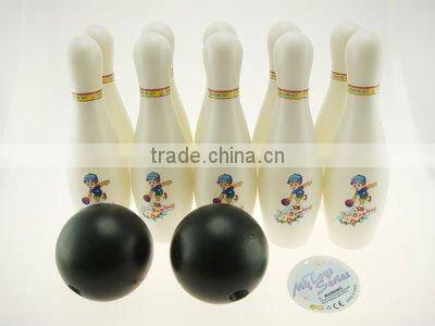 plastic toy bowling