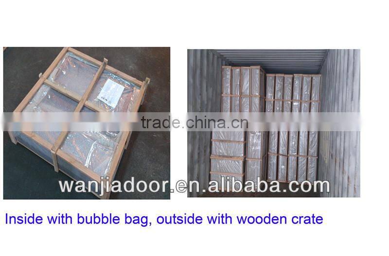 Foshan wanja exterior pvc doors prices