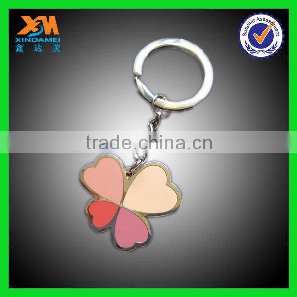 The 3 d high-grade good quality copper metal key chain