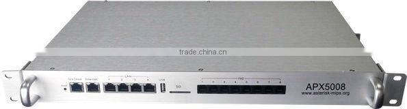 New Arrival product Ip pbx skype gateway without pc APX5008 with good technology support