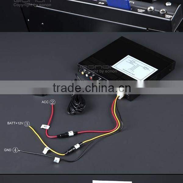 EONON D0009 Half-Din in Dash Car DVD Player with Built-in SD/USB Port