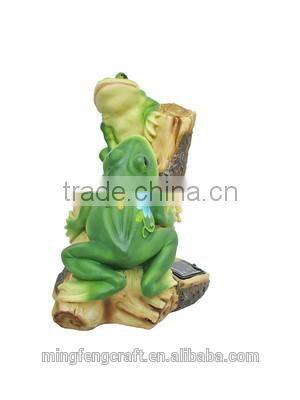 Custom 2015 solar light indoor decor resin flower