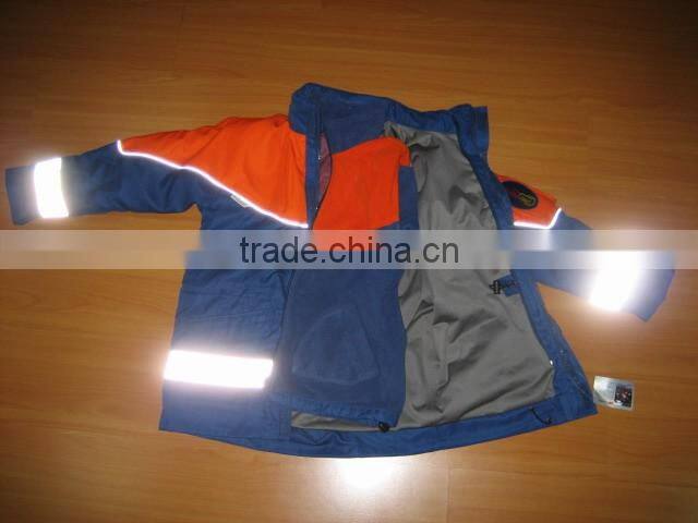 2015 Latest design Government order Multi functional Winter Rescue Outdoor Jacket