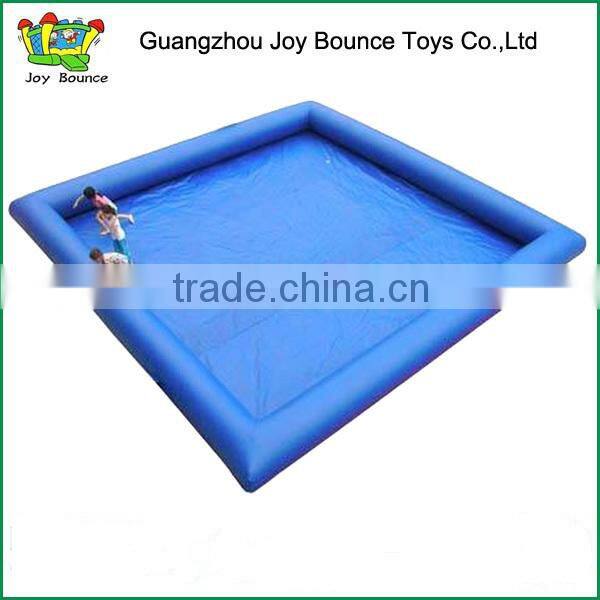 cheap commercial inflatable square water pools for kids and adults
