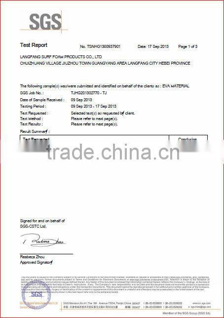 eva foam oem building block toys