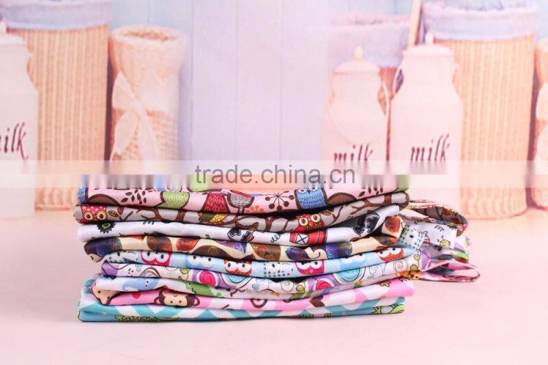 2015 Happy flute high quality wet bag hand with snap made in china diaper bag