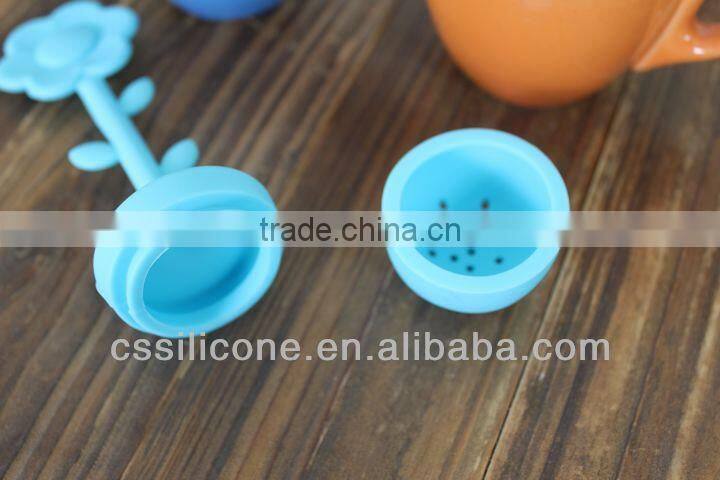 silicone tea strainer,food grade silicone tea strainer,christmas gift for family